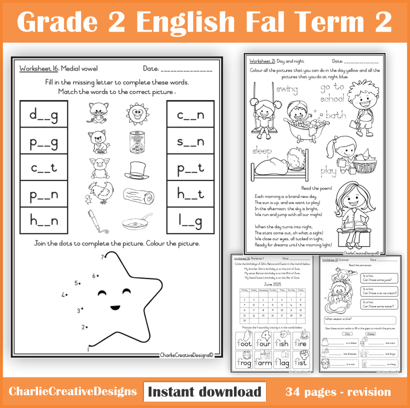 Grade 2 English FAL Term 2