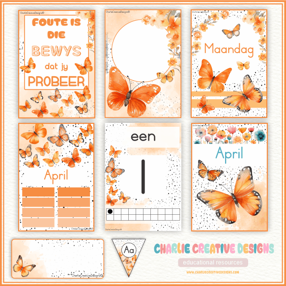 Oranje skoenlapper klastema