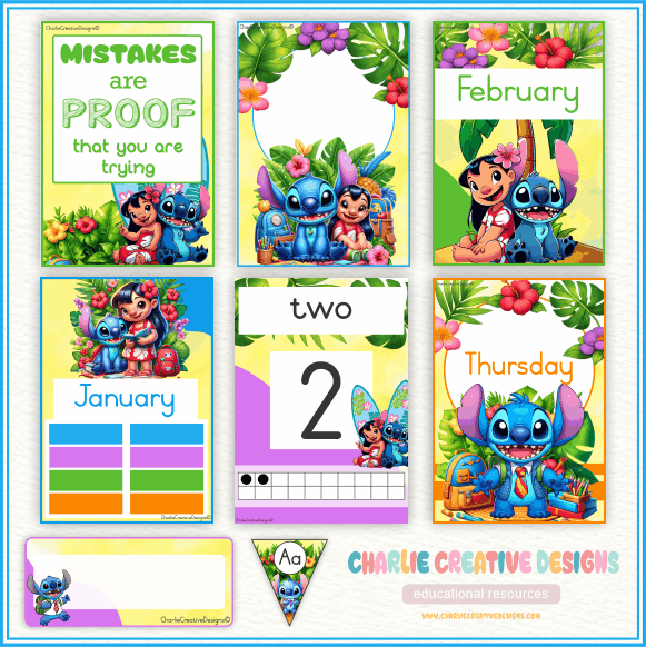 Lilo and Stitch classroom theme