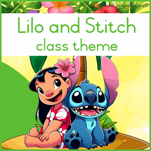 Lilo and Stitch classroom theme – Charlie Creative Designs