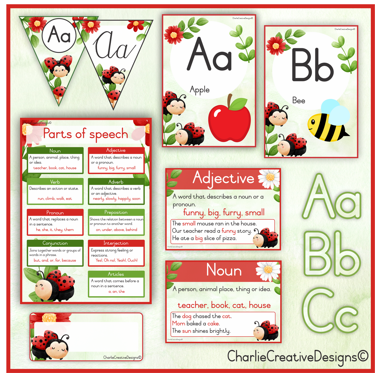 Ladybug classroom theme