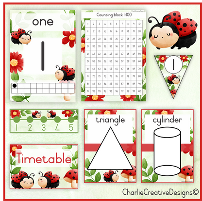 Ladybug classroom theme