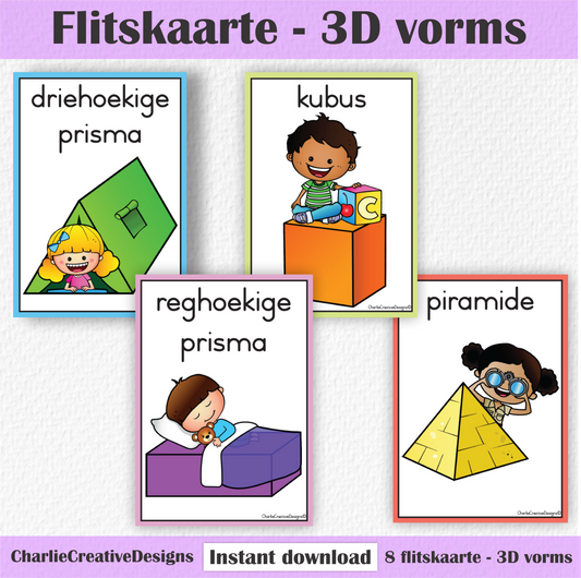 Flitskaarte - 3D vorms