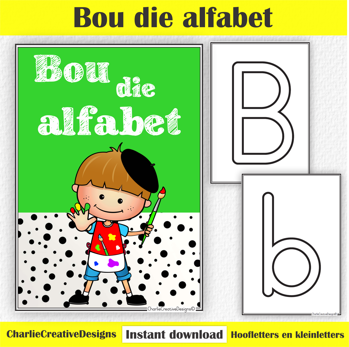 Bou die alfabet