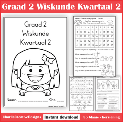 Graad 2 Wiskunde kwartaal 2