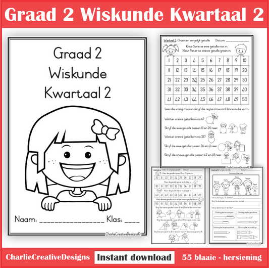 Graad 2 Wiskunde kwartaal 2