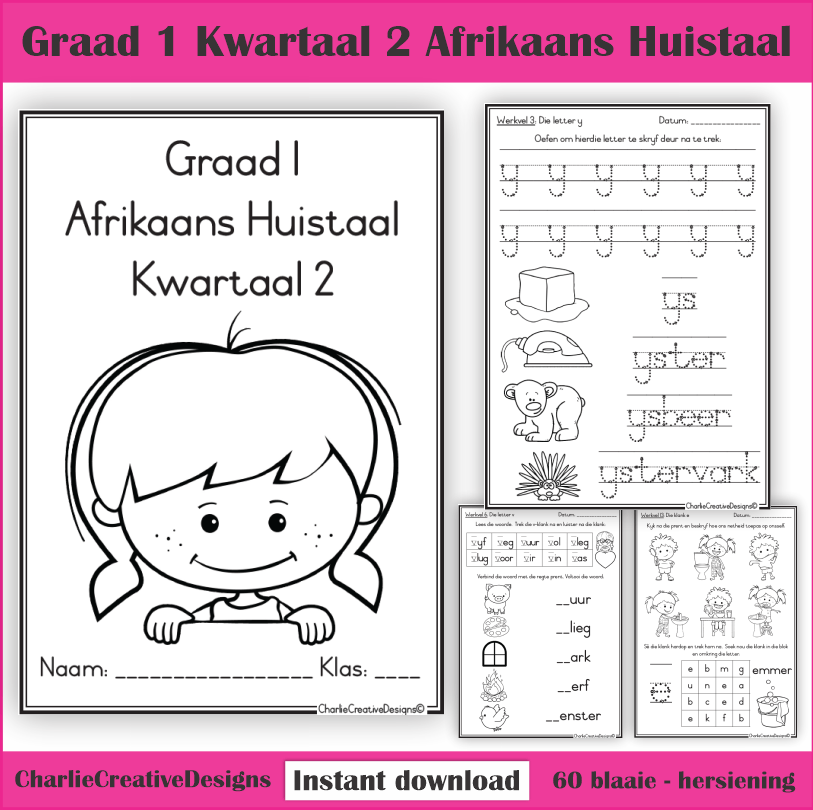 Graad 1 Afrikaans Huistaal kwartaal 2