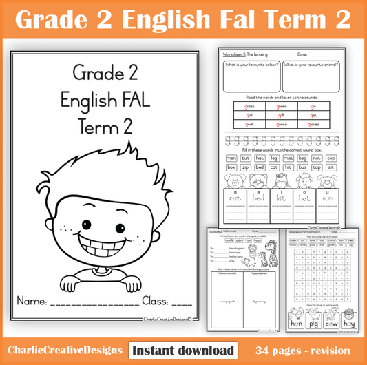 Grade 2 English FAL Term 2