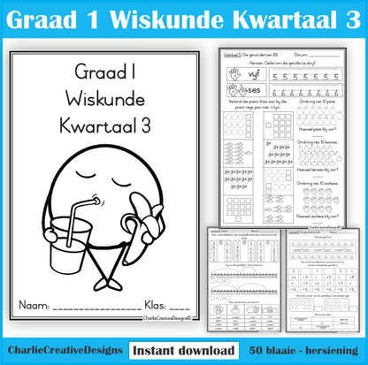 Graad 1 Wiskunde kwartaal 3