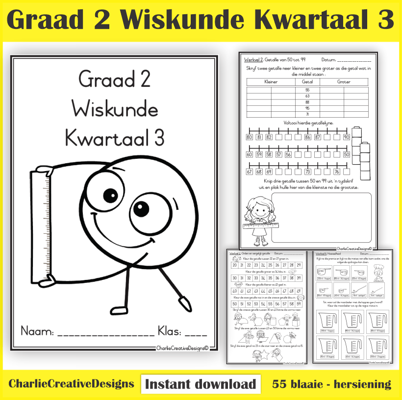 Graad 2 Kwartaal 3 pakket