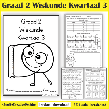 Graad 2 Wiskunde kwartaal 3