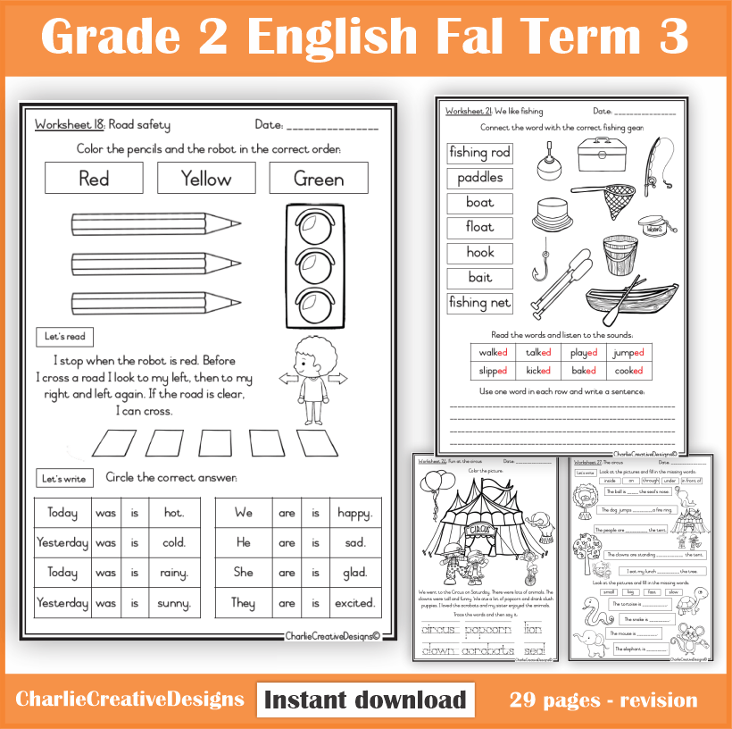 Grade 2 English FAL Term 3