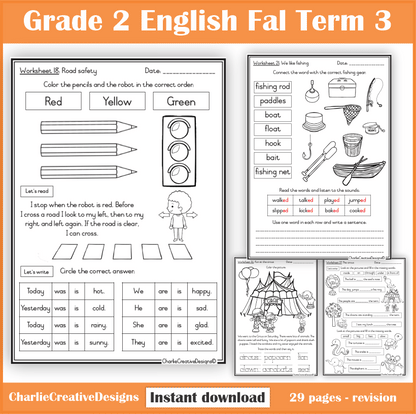 Grade 2 English FAL Term 3