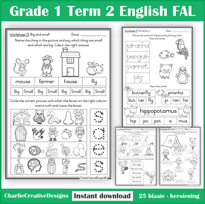 Grade 1 English FAL Term 3