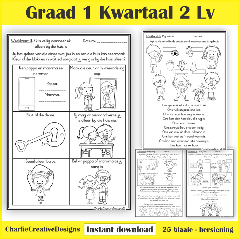 Graad 1 Lewensvaardigheid kwartaal 2