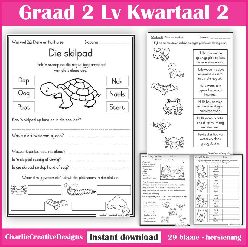 Graad 2 Lewensvaardigheid Kwartaal 2 Charlie Creative Designs Graad 2 Lewensvaardigheid Kwartaal 2 Charlie Creative Designs