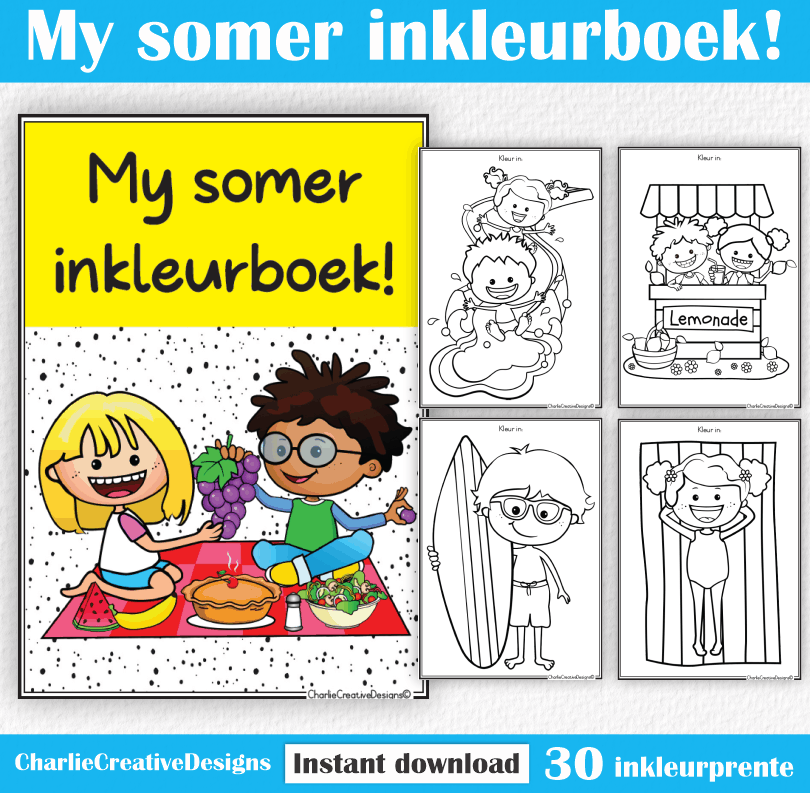 My somer inkleurboek