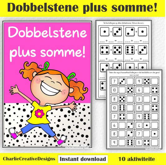 Dobbelstene plus somme