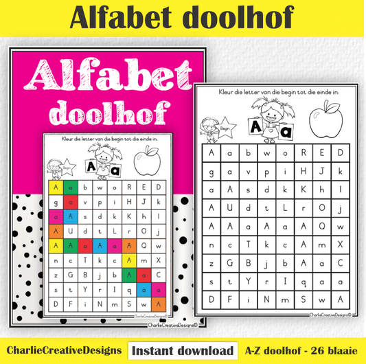 Alfabet doolhof