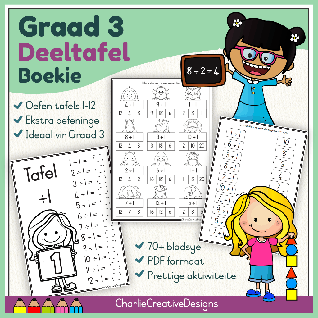 My maal- en deeltafel boekie bundel