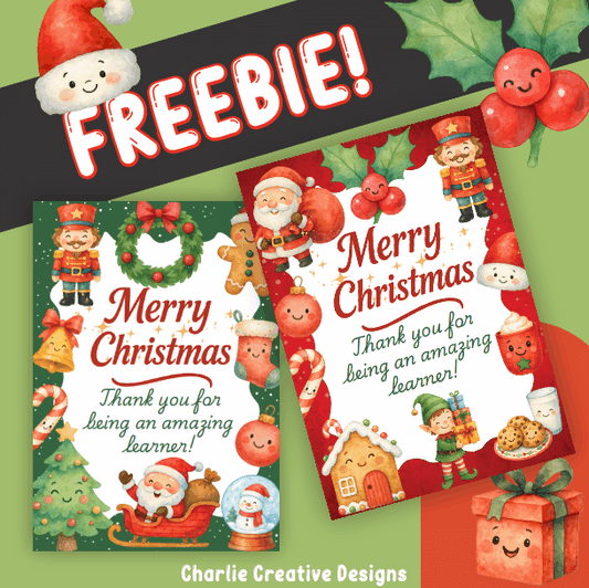 Christmas report cards