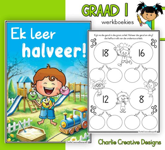 Ek leer halveer!