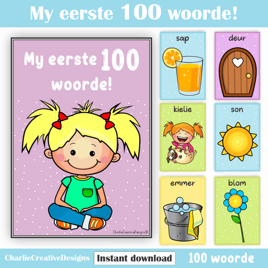 My eerste 100 woorde!