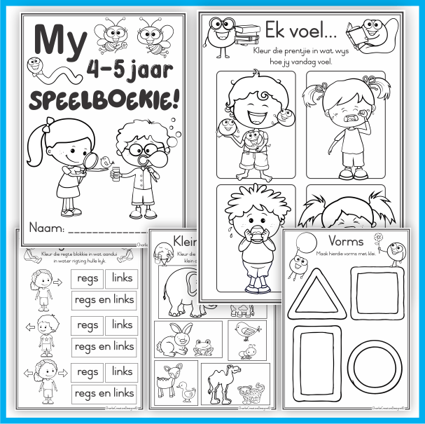My 4-5 jaar speelboekie!