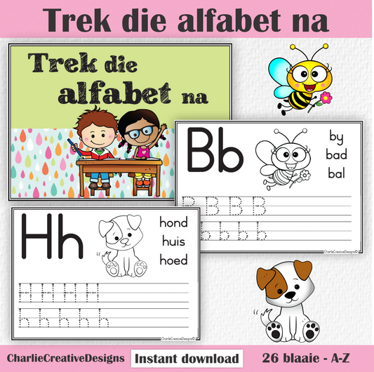 Trek die alfabet na