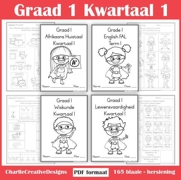 Graad 1 Kwartaal 1 pakket