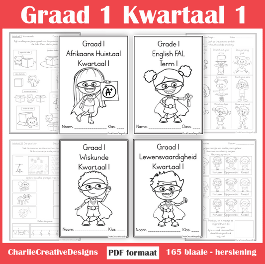 Graad 1 Kwartaal 1 pakket