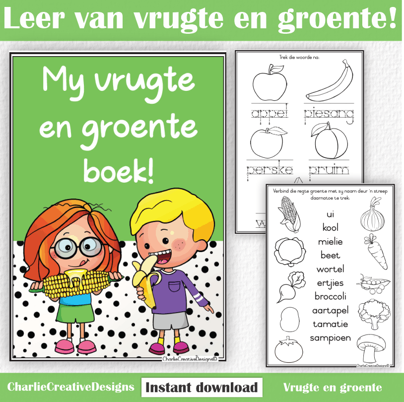 My vrugte en groente boek!