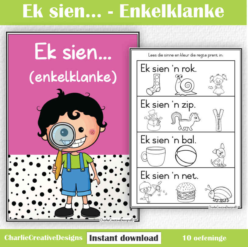 Ek sien... - Enkelklanke