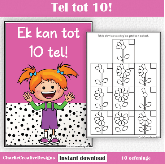 Ek kan tot 10 tel!