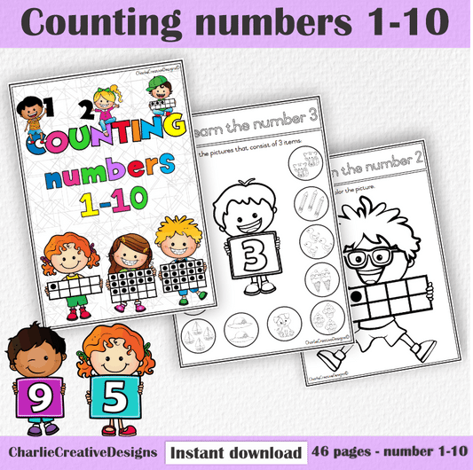 Counting number 1-10