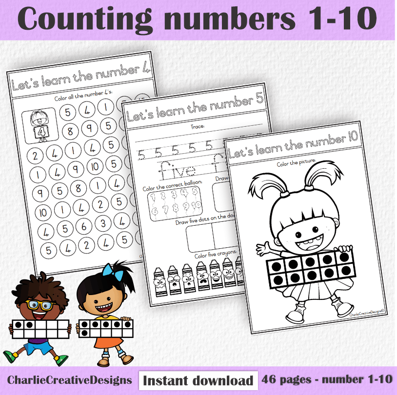 Counting number 1-10