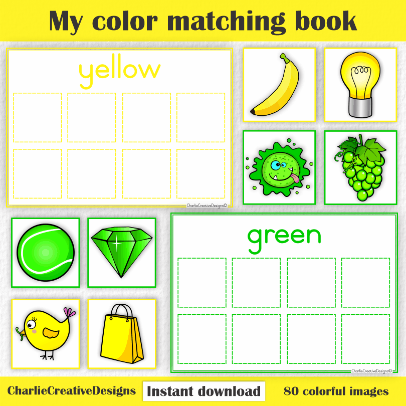 My color matching book