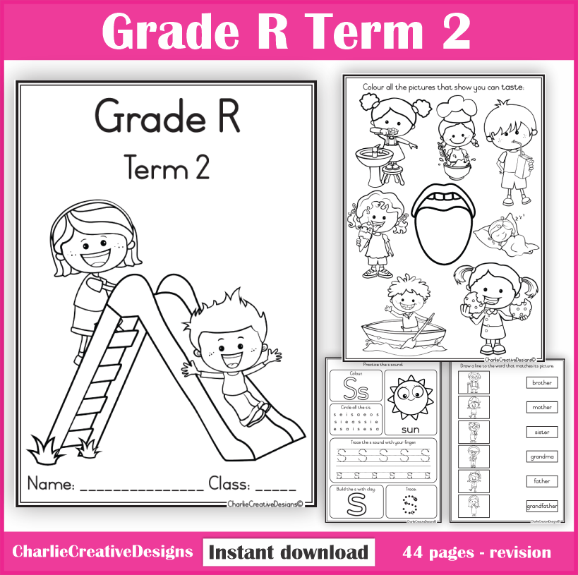 Grade R Term 2 – Charlie Creative Designs