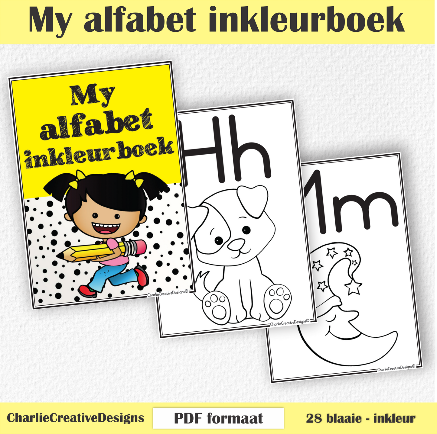 My alfabet inkleurboek