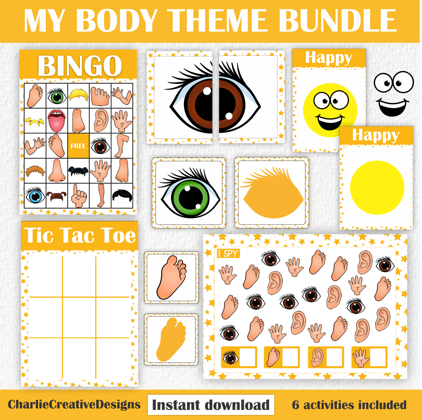 My body theme bundle