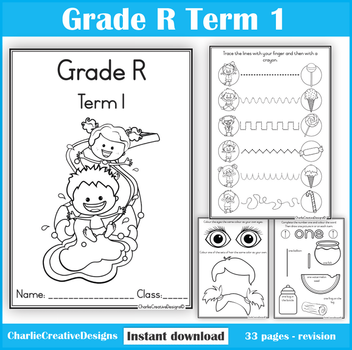 Grade R Term 1 – Charlie Creative Designs