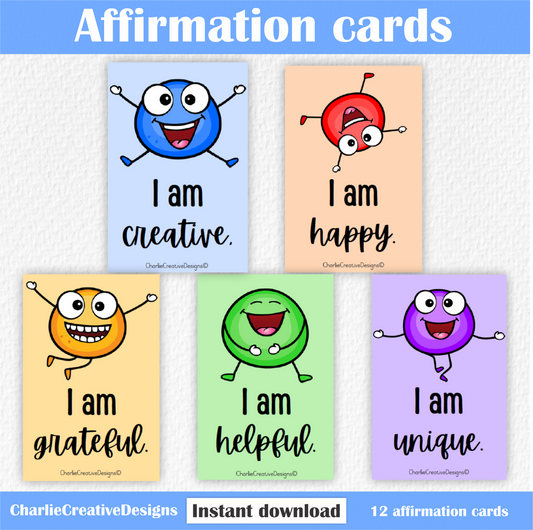 Affirmation cards - Fonkys