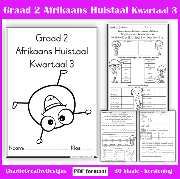 Graad 2 Afrikaans Huistaal kwartaal 3