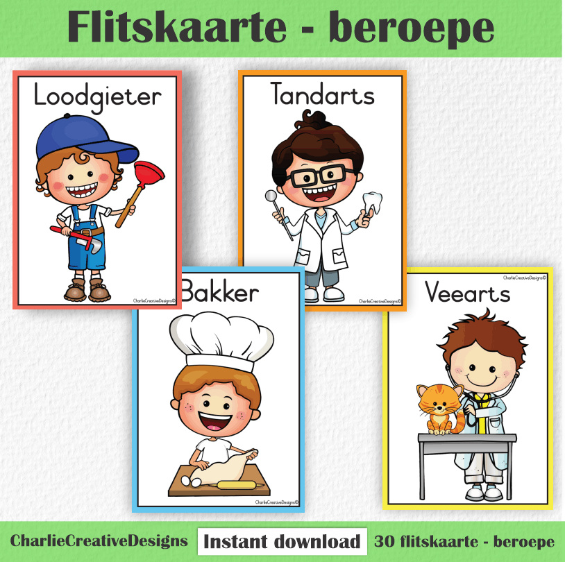 Flitskaarte - Beroepe