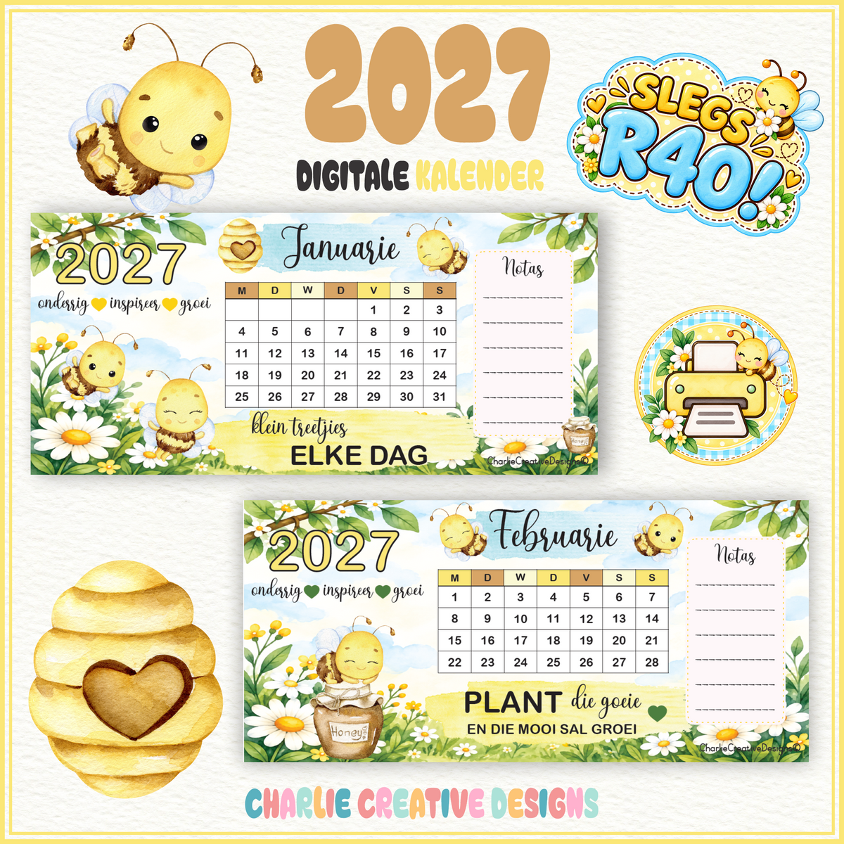 Bye kalender 2027