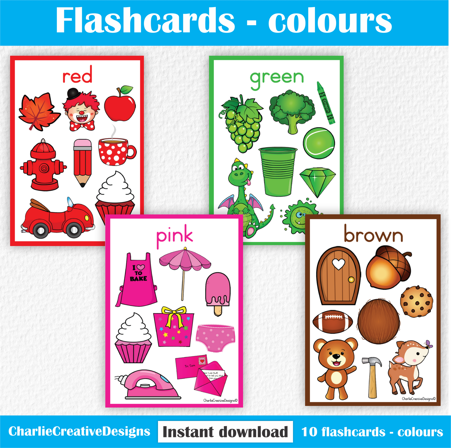 Flashcards bundle