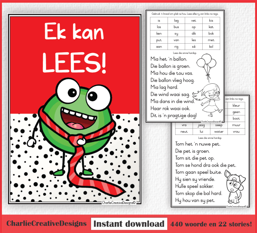 Ek kan lees! - Graad 1