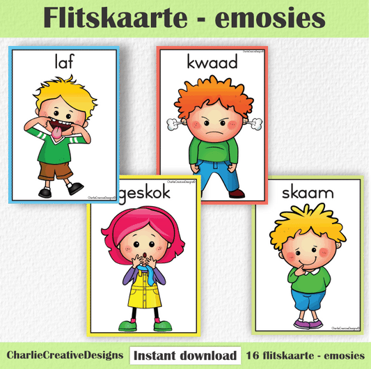 Flitskaarte - Emosies