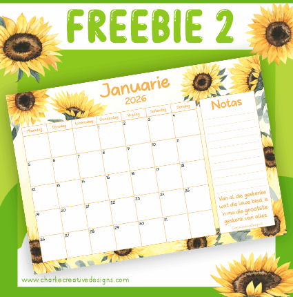 Sonneblom mamma kalender