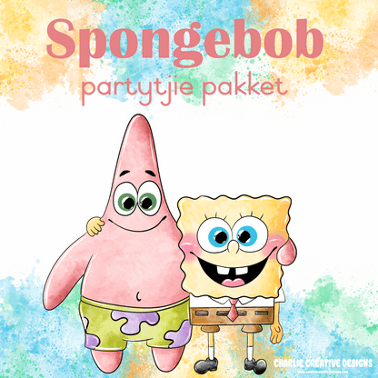 Spongebob partytjie pakket